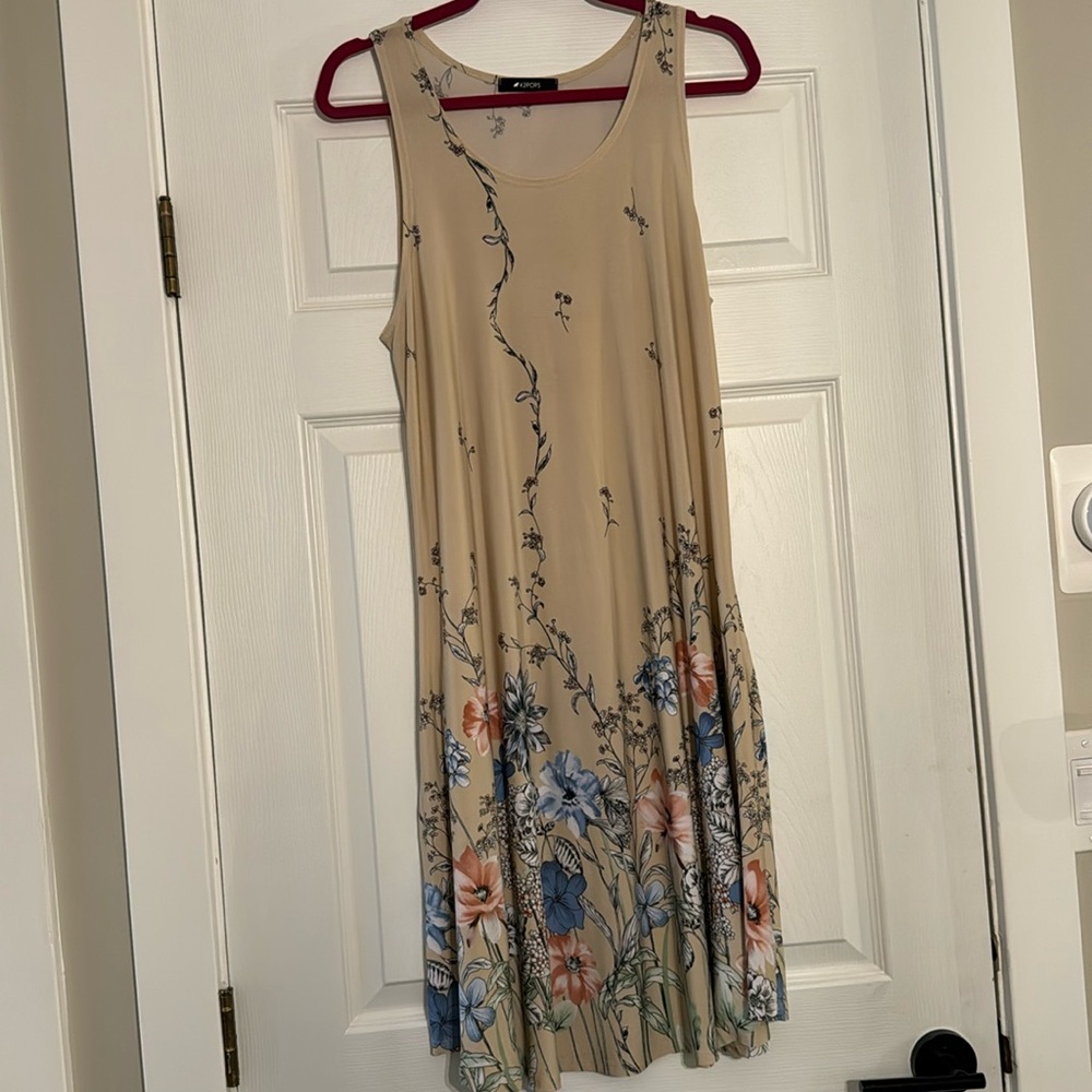 Beautiful floral sun dress